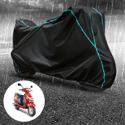 CODOKI Waterproof Two Wheeler Cover for Mahindra(Duro 125, Black)