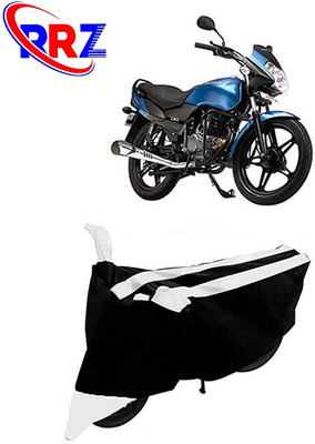 RRZ Waterproof Two Wheeler Cover for LML(Freedom LS, Black, White)