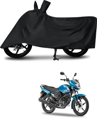 DeepShakshi AUTOMOTIVE Waterproof Two Wheeler Cover for Yamaha(Saluto RX, Black)