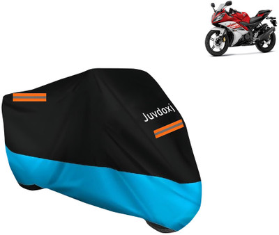 Juvdoxj Waterproof Two Wheeler Cover for Yamaha(YZF-R15 V2, Blue)