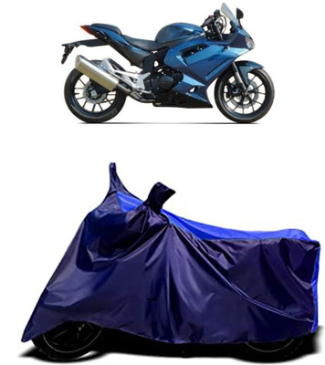 VESMEI Two Wheeler Cover for Hyosung(GTS 300 BS6, Blue)