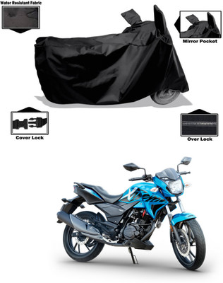 CODOKI Waterproof Two Wheeler Cover for Hero(Xtreme 200R, Black)