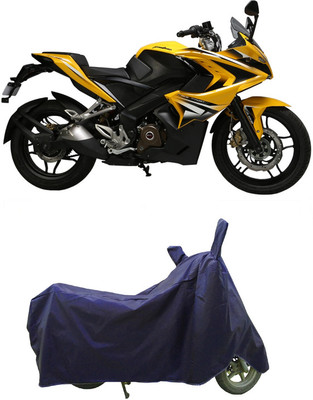Coxtor Waterproof Two Wheeler Cover for Bajaj(Pulsar SS400 BS6, Blue)