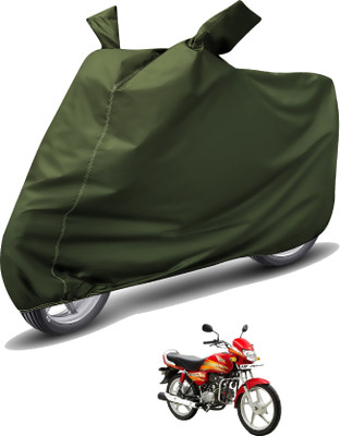 MOCKHE Waterproof Two Wheeler Cover for Hero(HF Deluxe, Green)