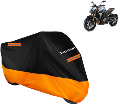 Horseyaart Waterproof Two Wheeler Cover for Benelli(TNT 600i, Orange)