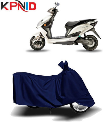 KPNID Waterproof Two Wheeler Cover for Evolet(Derby, Blue)