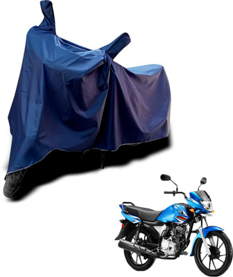 KEDIT Two Wheeler Cover for Yamaha(Saluto, Blue)