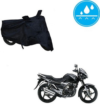 MMSSTAR Waterproof Two Wheeler Cover for Suzuki(GS 150R, Black)