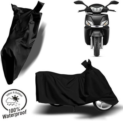 RAAMKM Waterproof Two Wheeler Cover for Hero, Honda(Karizma ZMR, Black)