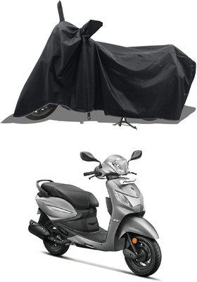 KANISHA ENTERPRISES Waterproof Two Wheeler Cover for Hero(Pleasure, Black)