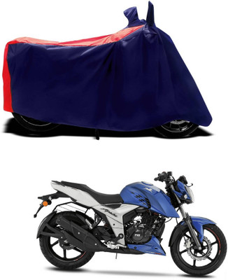 CODOKI Waterproof Two Wheeler Cover for TVS(Apache RTR 160 4V, Red)