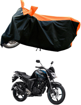 AESTRYD Two Wheeler Cover for Yamaha(FZ S FI (V 2.0), Orange)