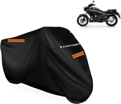 Horseyaart Waterproof Two Wheeler Cover for Suzuki(intruder 150, Black)