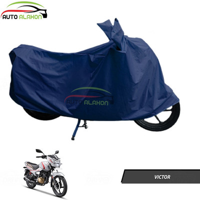 AUTO ALAXON Waterproof Two Wheeler Cover for TVS(Victor, Blue)