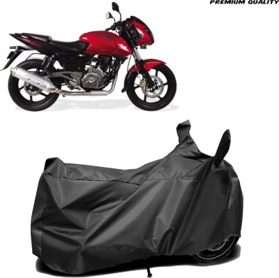 OSOMO Waterproof Two Wheeler Cover for Bajaj(Pulsar 180 DTS-i, Black)