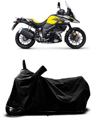 VESMEI Two Wheeler Cover for Bajaj(V12, Black)