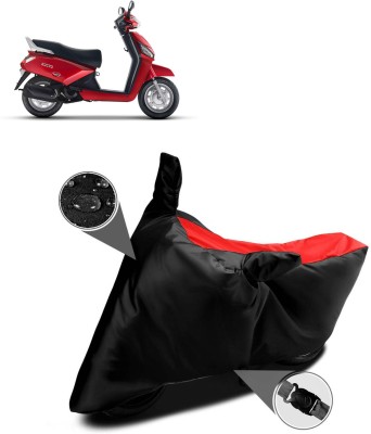 CODOKI Waterproof Two Wheeler Cover for Mahindra(Gusto 125 BS6, Red)