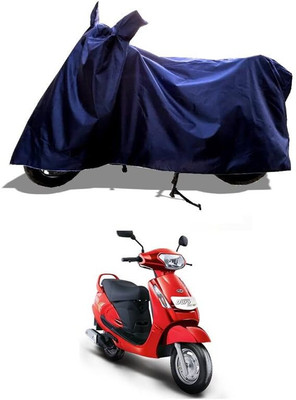 AASHTIK MART Two Wheeler Cover for Mahindra(Duro, Blue)