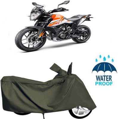 Autoinnovation Waterproof Two Wheeler Cover for KTM(Green)