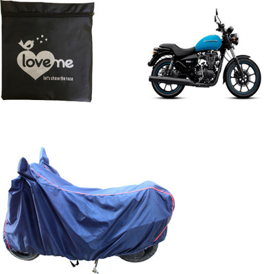 Love Me Waterproof Two Wheeler Cover for Royal Enfield(Thunderbird 500, Blue)