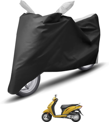 Caronix Waterproof Two Wheeler Cover for Honda(Activa i, Silver)