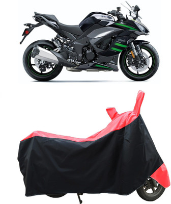 Coxtor Two Wheeler Cover for Kawasaki(Ninja 1000 BS6, Red)