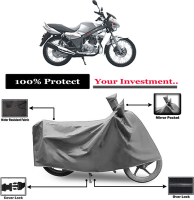 Amexride Two Wheeler Cover for LML(Graptor, Grey)