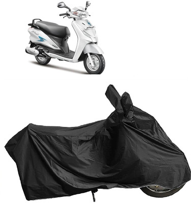 DIGGU Two Wheeler Cover for Hero(Duet VX 110CC, Black)