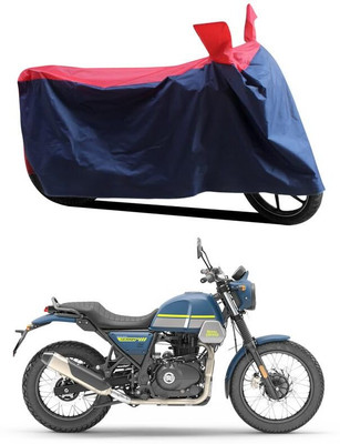 AASHTIK MART Two Wheeler Cover for Royal Enfield(Scrambler, Red, Blue)