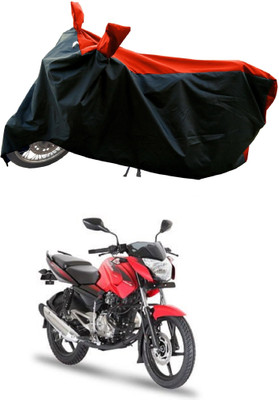 DeepShakshi AUTOMOTIVE Waterproof Two Wheeler Cover for Bajaj(Pulsar 135 LS DTS-i, Red)