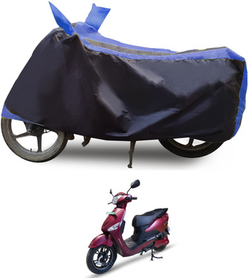Euro Care Waterproof Two Wheeler Cover for Hero(Electric Optima, Blue)