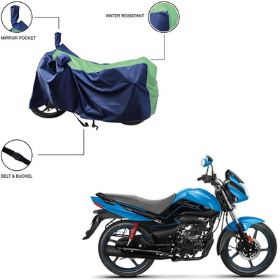 Furnish Flow Two Wheeler Cover for Hero(Splendor I Smart, Green)