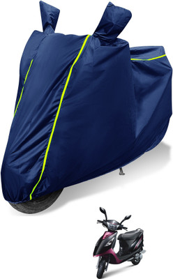Auto Hub Waterproof Two Wheeler Cover for Hero(Super Splendor, Blue)