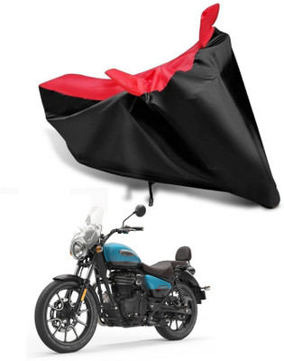 KEDIT Two Wheeler Cover for Royal Enfield(Red, Black)
