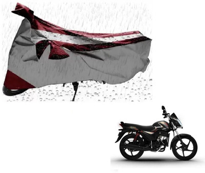MISSION COLLECTION Waterproof Two Wheeler Cover for Mahindra(Pantero, Silver)