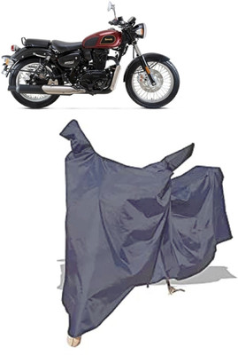 Amexride Two Wheeler Cover for Benelli(Imperiale 400, Grey)