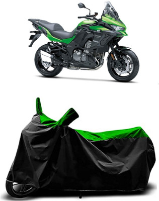 VESMEI Two Wheeler Cover for Kawasaki(Versys X 300 BS6, Green)