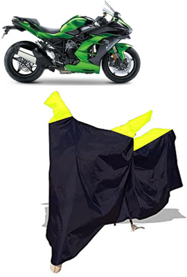 Amexride Two Wheeler Cover for Kawasaki(Ninja H2 SX, Multicolor)