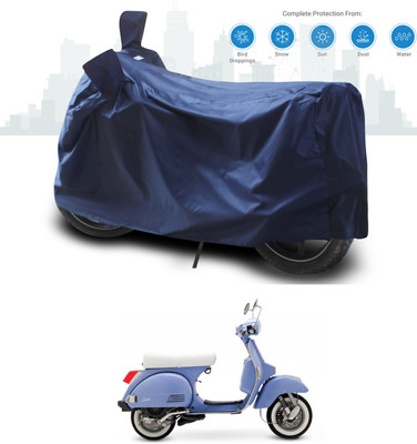 SEBONGO Waterproof Two Wheeler Cover for LML(Star Euro 150, Blue)