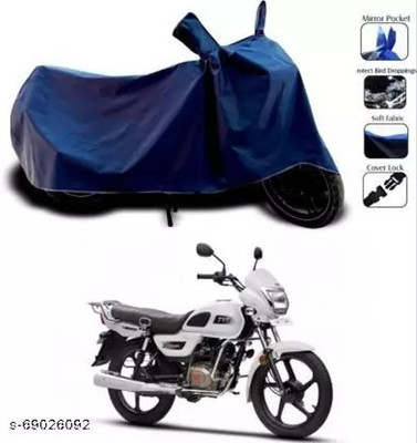 gurukul mart Waterproof Two Wheeler Cover for Evolet(390 Adventure, Blue)