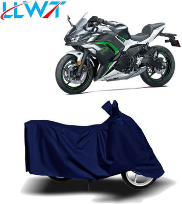KPIND Waterproof Two Wheeler Cover for Kawasaki(Ninja 650, Blue)