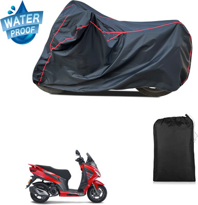 CODOKI Waterproof Two Wheeler Cover for Aprilia(SXR 160 BS6, Black)