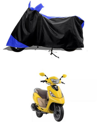 GROFATIK Two Wheeler Cover for TVS(Zest 110, Blue)
