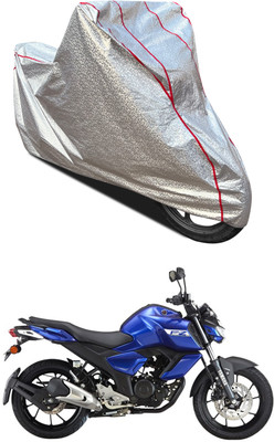AutoGalaxy Waterproof Two Wheeler Cover for Yamaha(FZ S V3.0 FI, Silver)