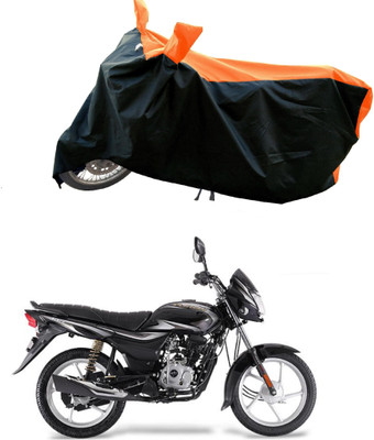 DeepShakshi AUTOMOTIVE Waterproof Two Wheeler Cover for Bajaj(Platina 100 BS6, Orange)