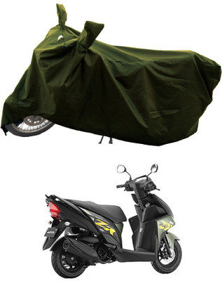 GROFATIK Two Wheeler Cover for Yamaha(Cygnus Ray ZR, Green)