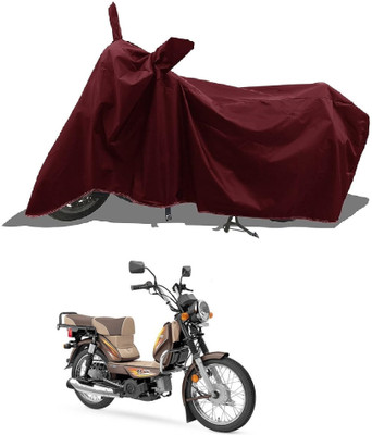 DeepShakshi AUTOMOTIVE Waterproof Two Wheeler Cover for TVS(Zeppelin, Maroon)