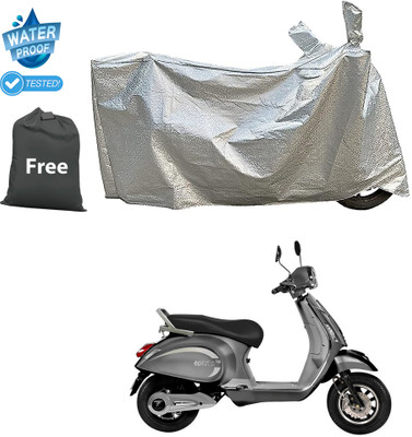 CODOKI Waterproof Two Wheeler Cover for PURE EV(Silver)