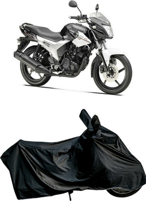 Autofly Waterproof Two Wheeler Cover for Yamaha(SZ R, Black)