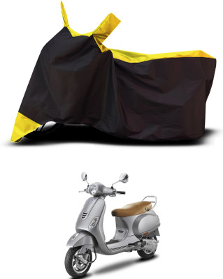 VESMEI Two Wheeler Cover for Vespa(Vespa VXL 125, Yellow)